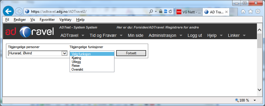 registrere fro andre