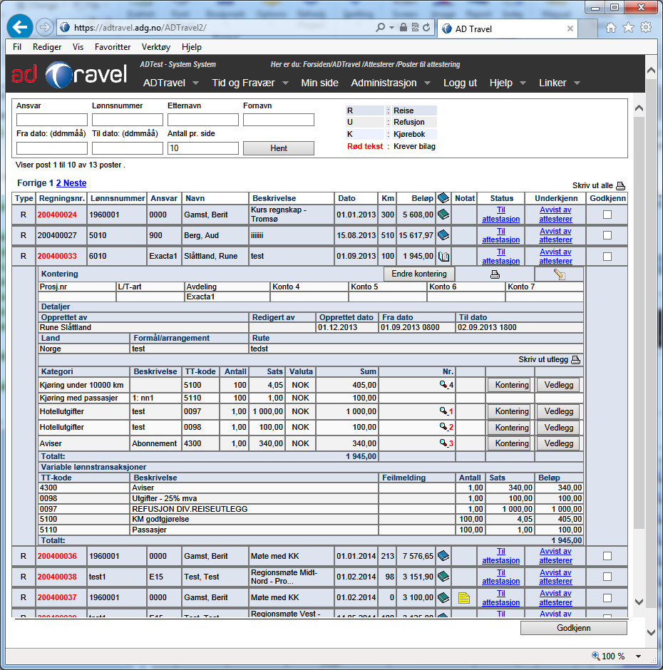 poster til attestering